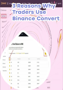 Convert crypto binance