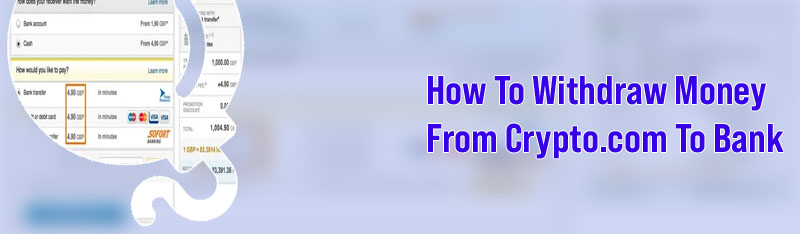 How to transfer money from cryptocom to bank